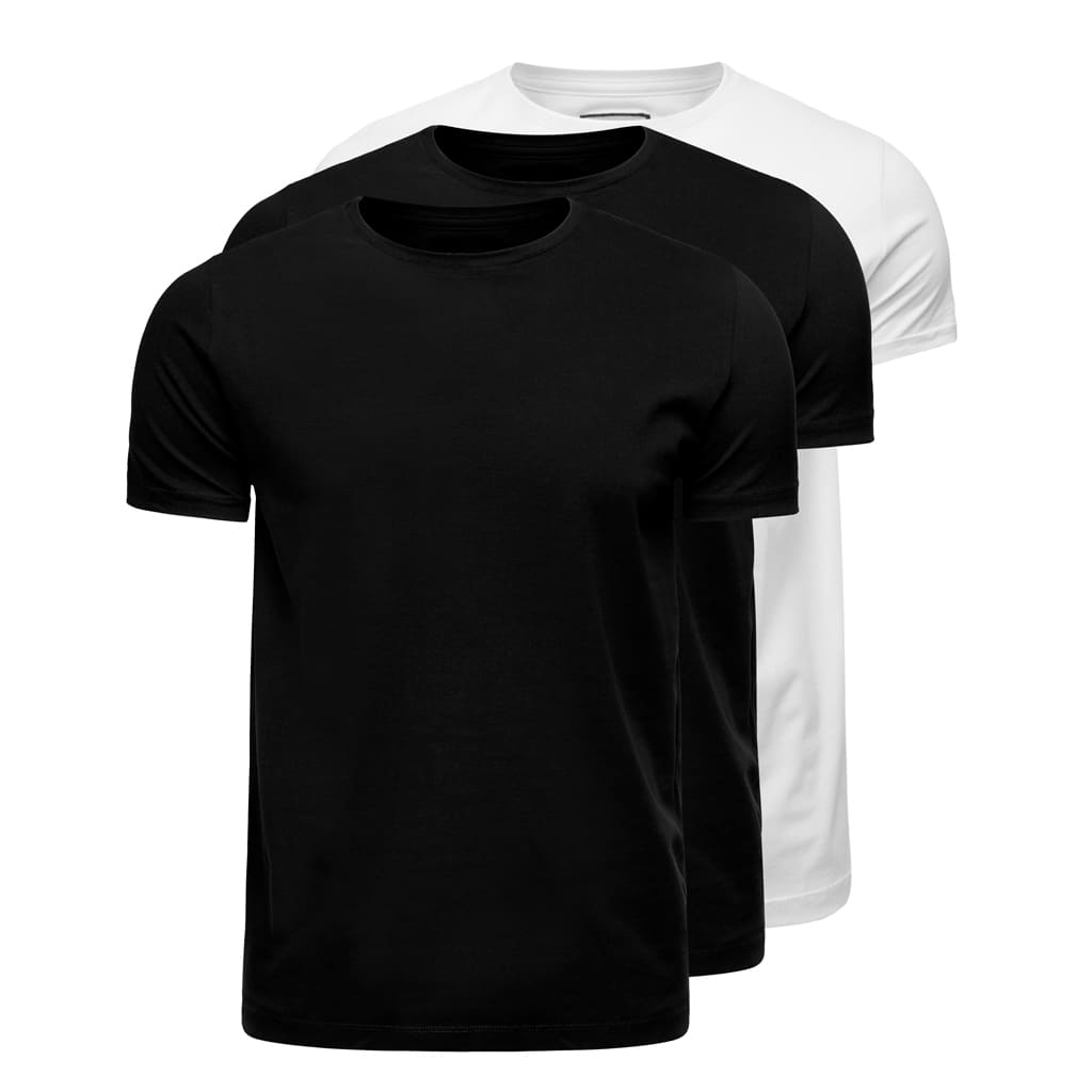 Kit 3 Camisetas Pima Premium